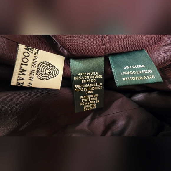 Ralph Lauren Women's Navy and Gold Stately Luxe Blazer ~ Size 8 Petite - Picture 16 of 16